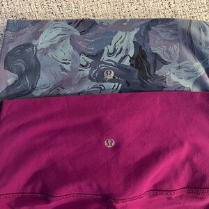 2 pairs of lululemon leggings. Each $35 of $60 for both